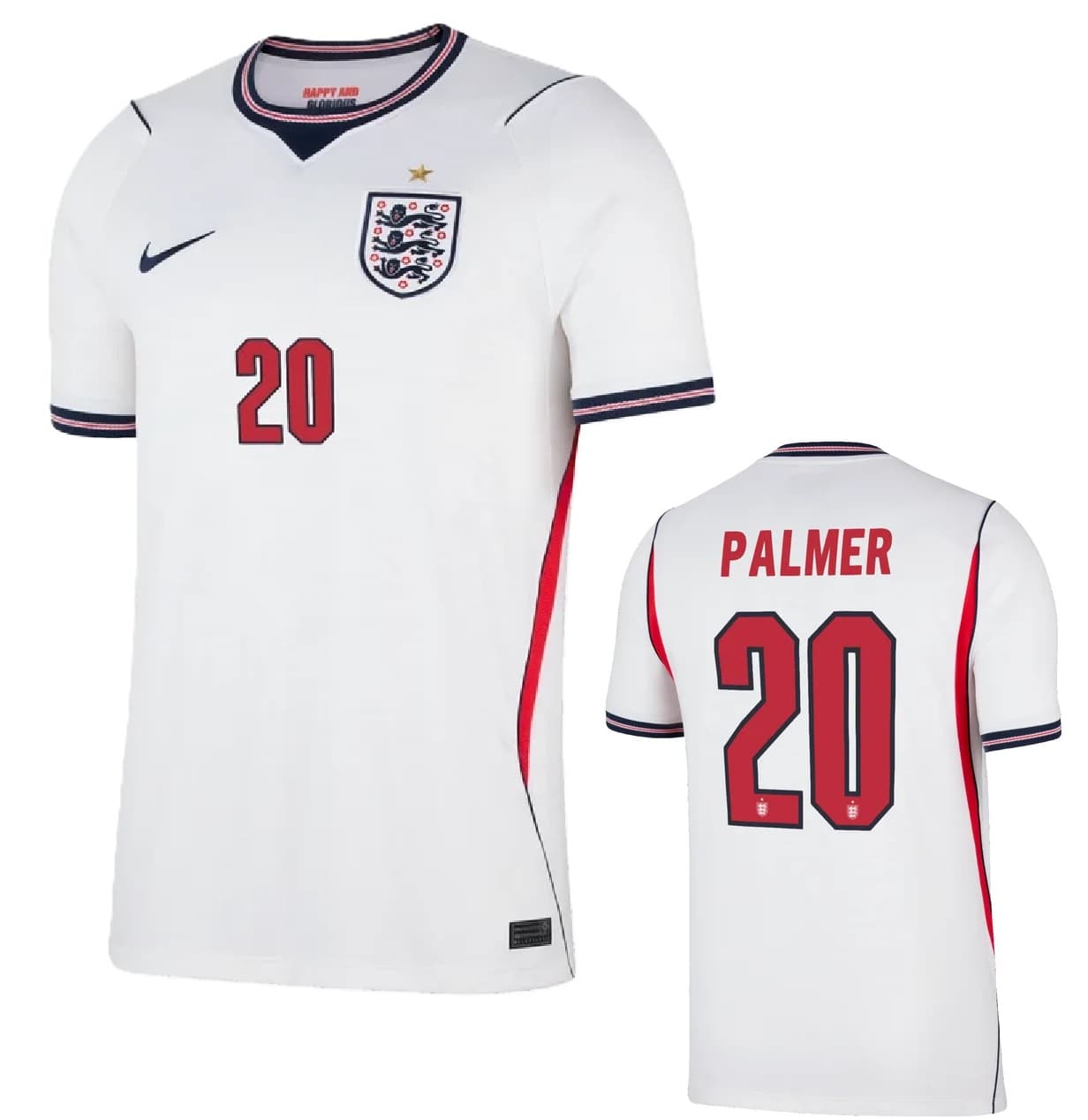 INGHILTERRA MAGLIA PALMER BAMBINO HOME 2026-27