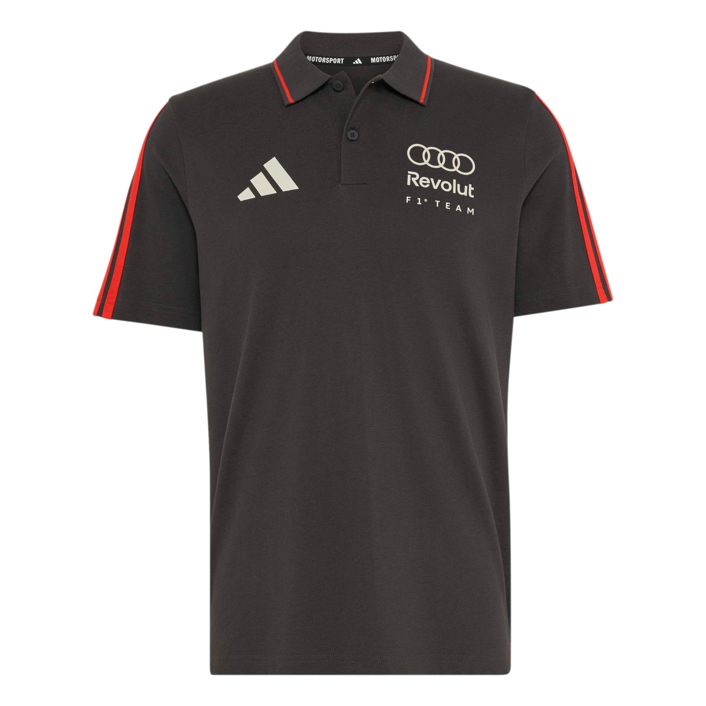 AUDI POLO NERA ADIDAS