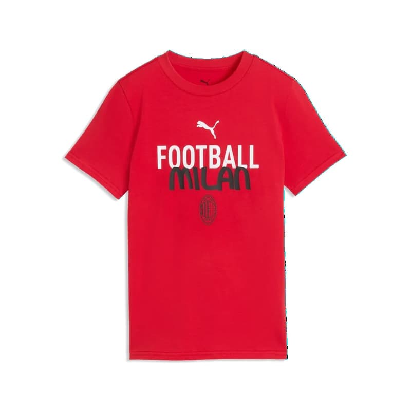 AC MILAN T-SHIRT BAMBINO ROSSA 2026-27