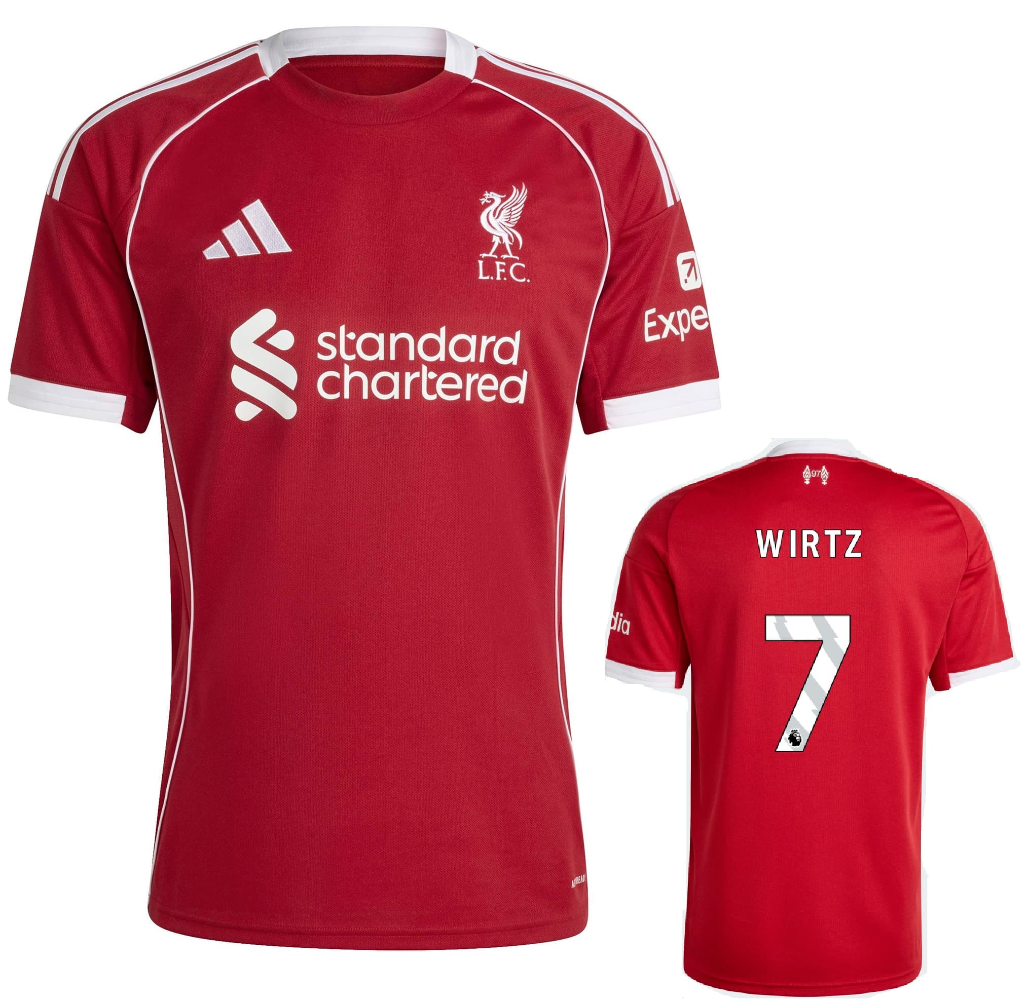 LIVERPOOL MAGLIA WIRTZ HOME 2025-26