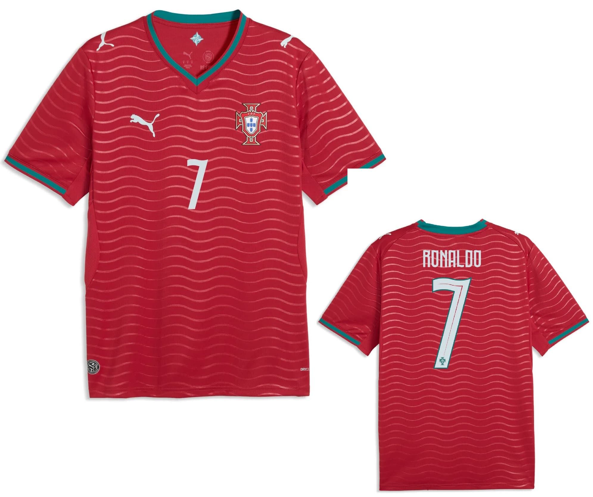 PORTOGALLO MAGLIA RONALDO BAMBINO HOME 2026-27