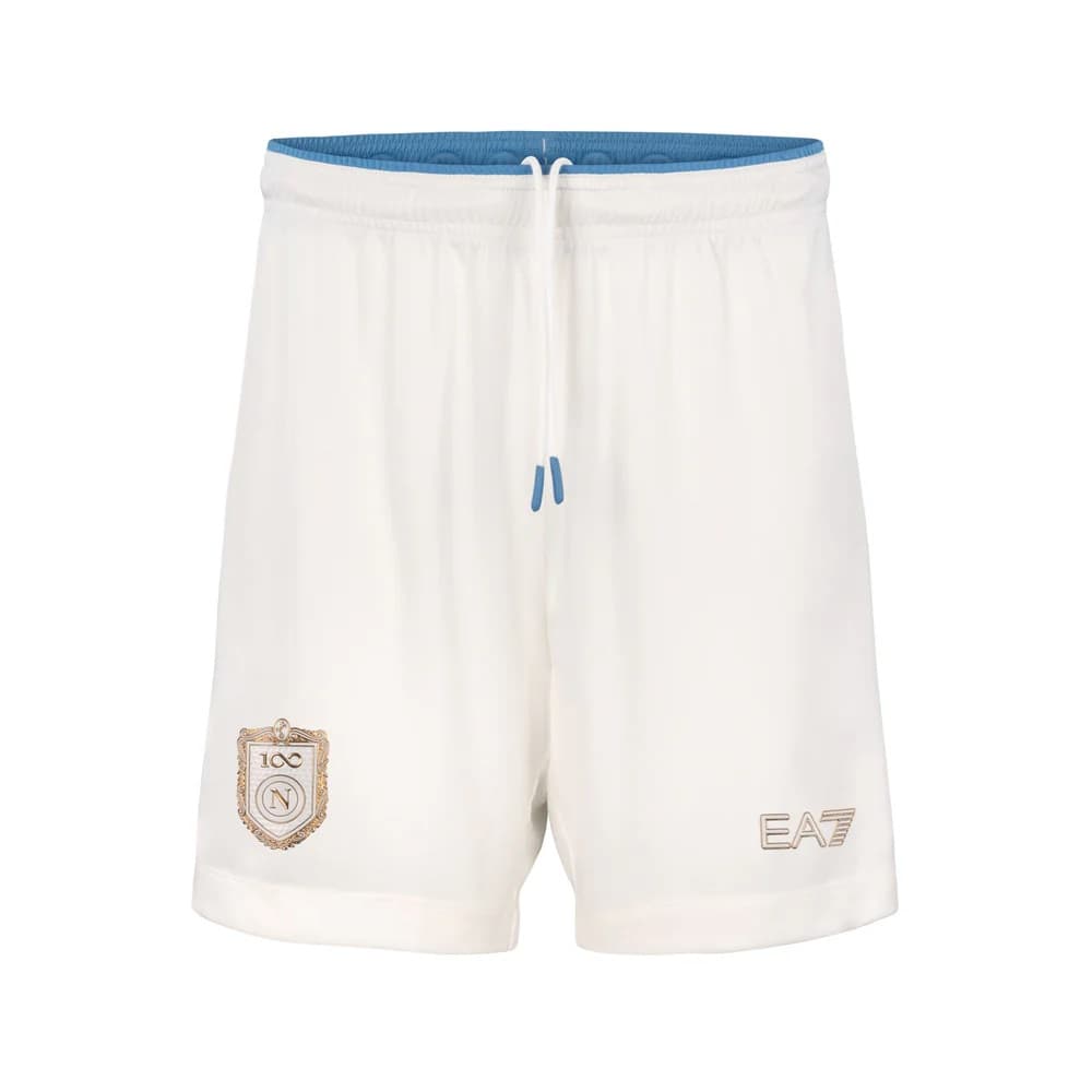 SSC NAPOLI PANTALONCINI HOME BIANCHI 2026-27