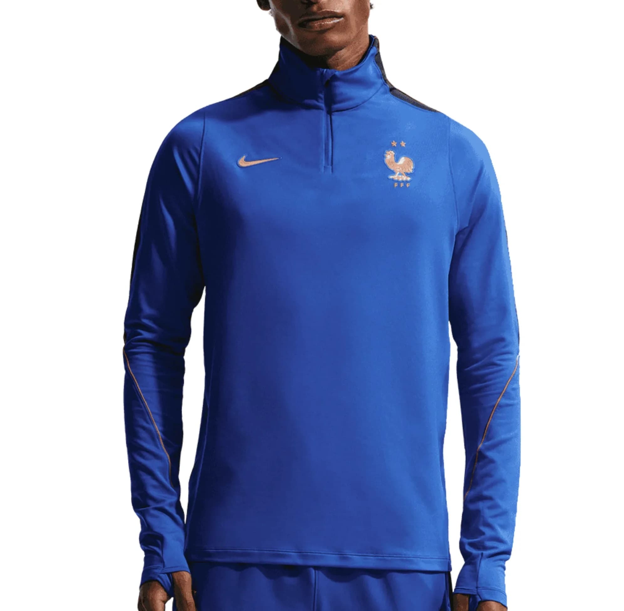 FRANCIA FELPA ALLENAMENTO BLU 2026-28