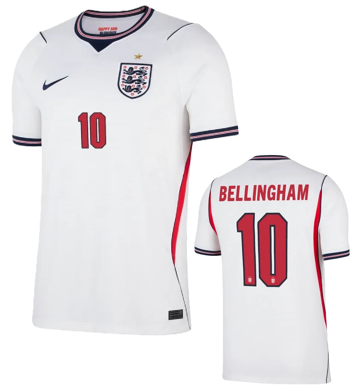 INGHILTERRA MAGLIA BELLINGHAM HOME 2026-27